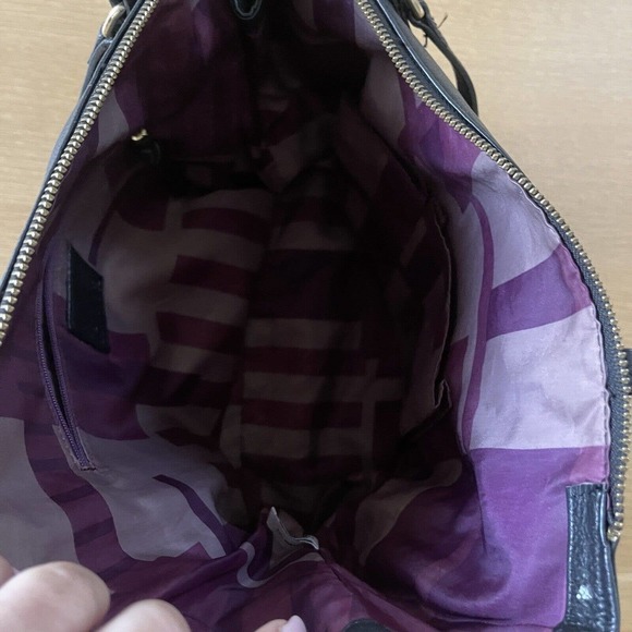 Kooba Soft Pebbled Leather Shoulder Bag Purse - Picture 3 of 10